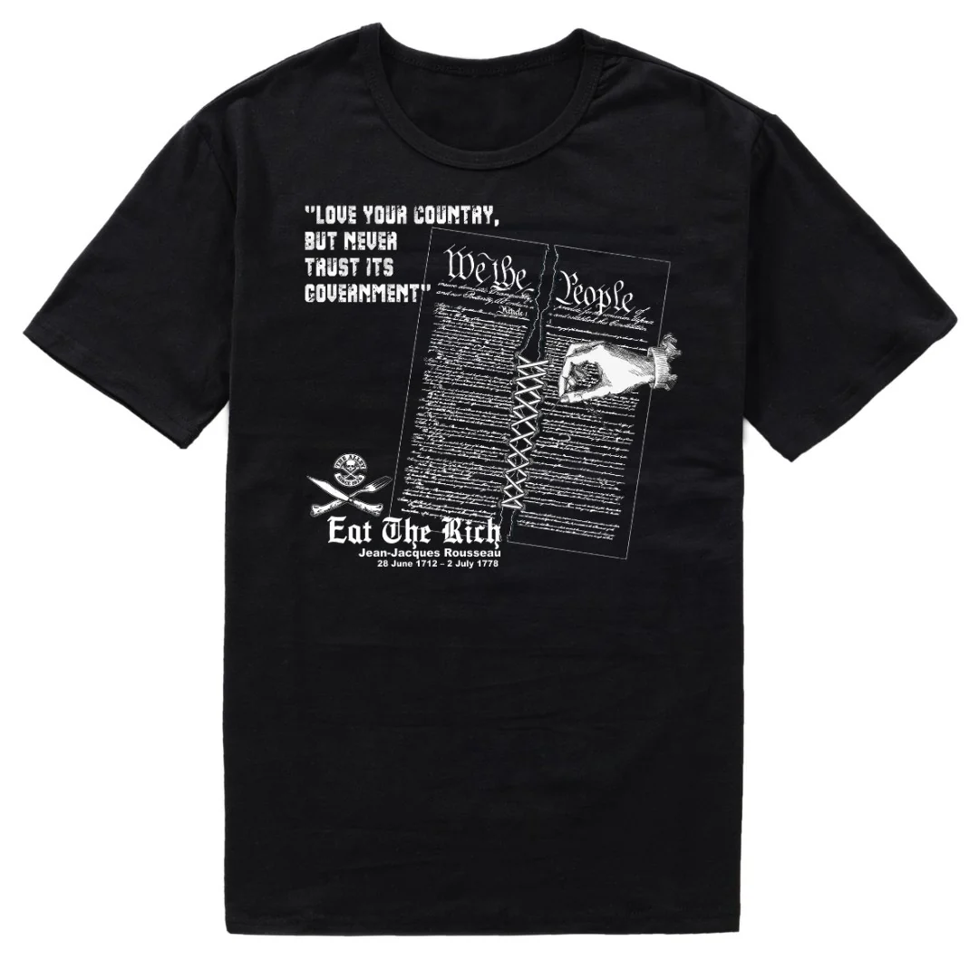 Love Your Country Not The Government Tshirt